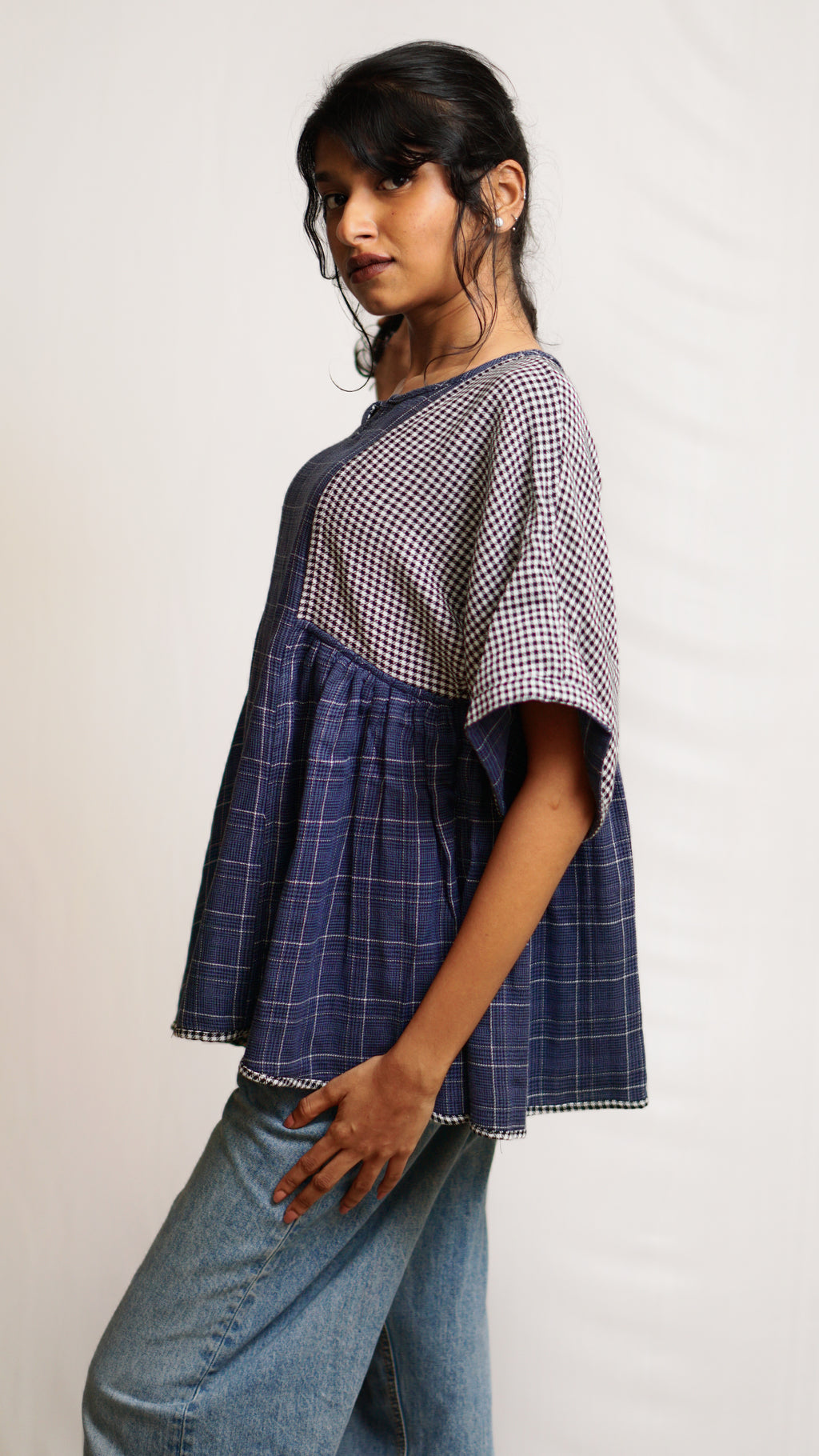 Reversible Kaftan Top