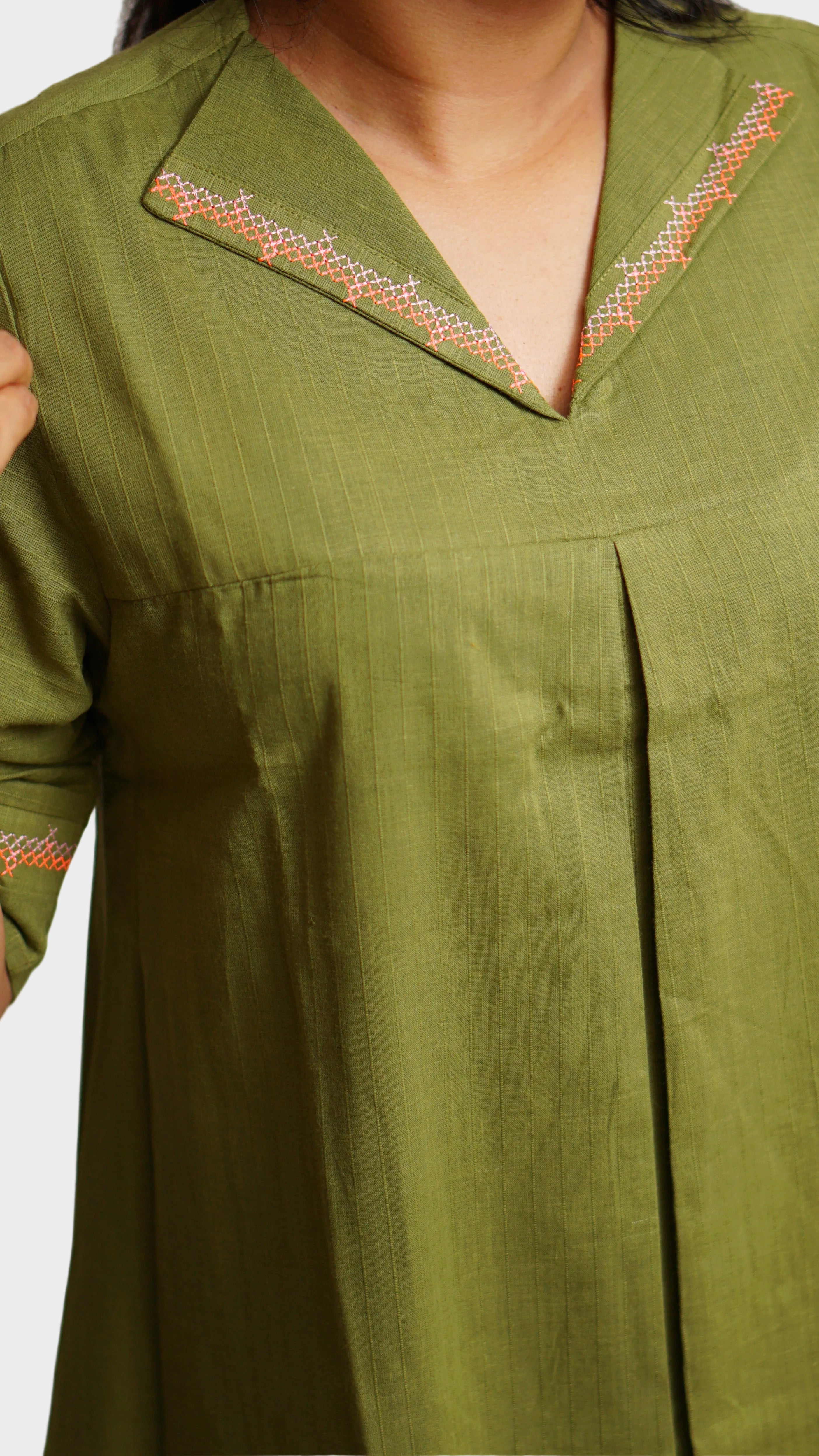 Pleatline Dress