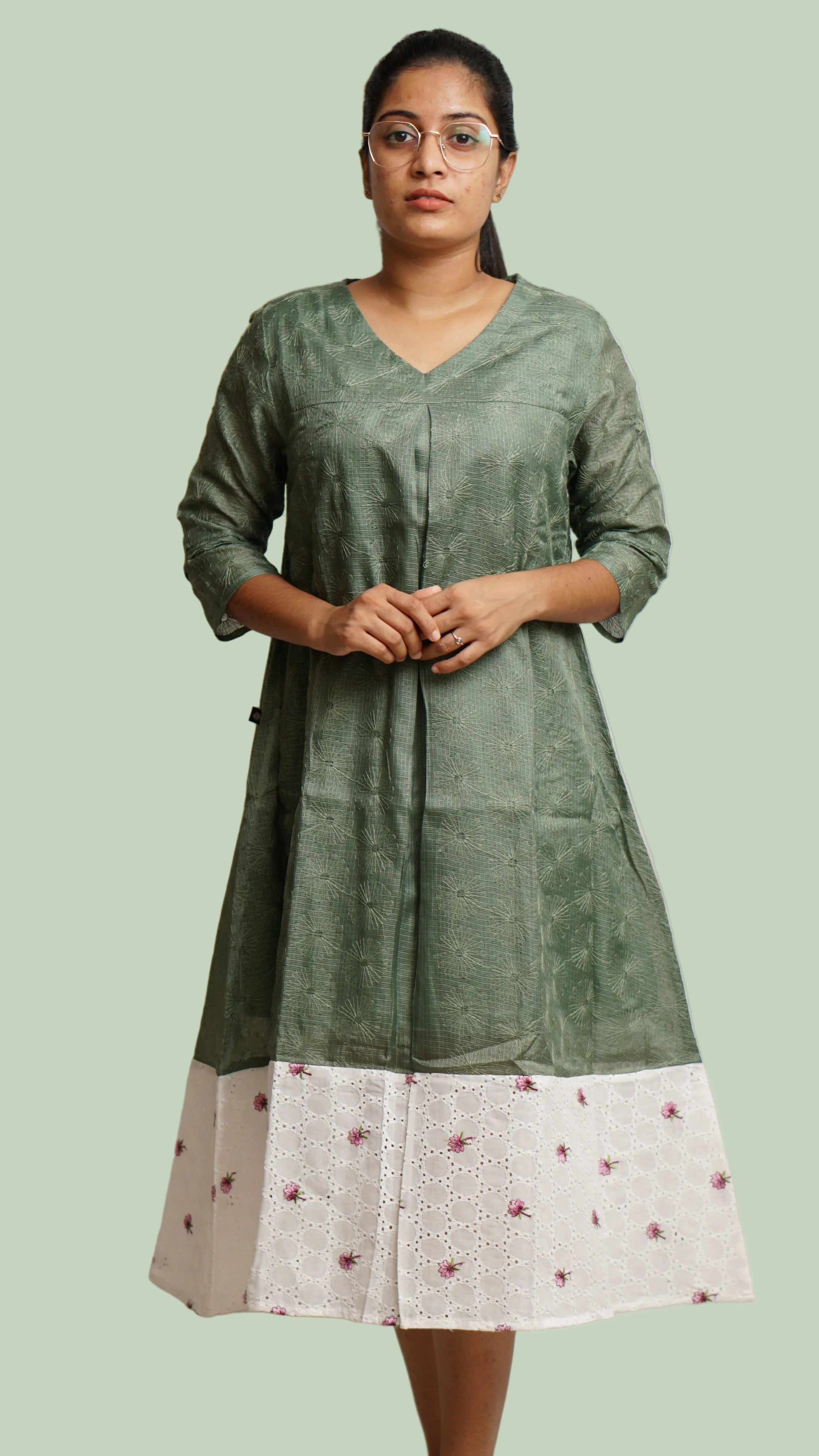 Kota Doria Dress