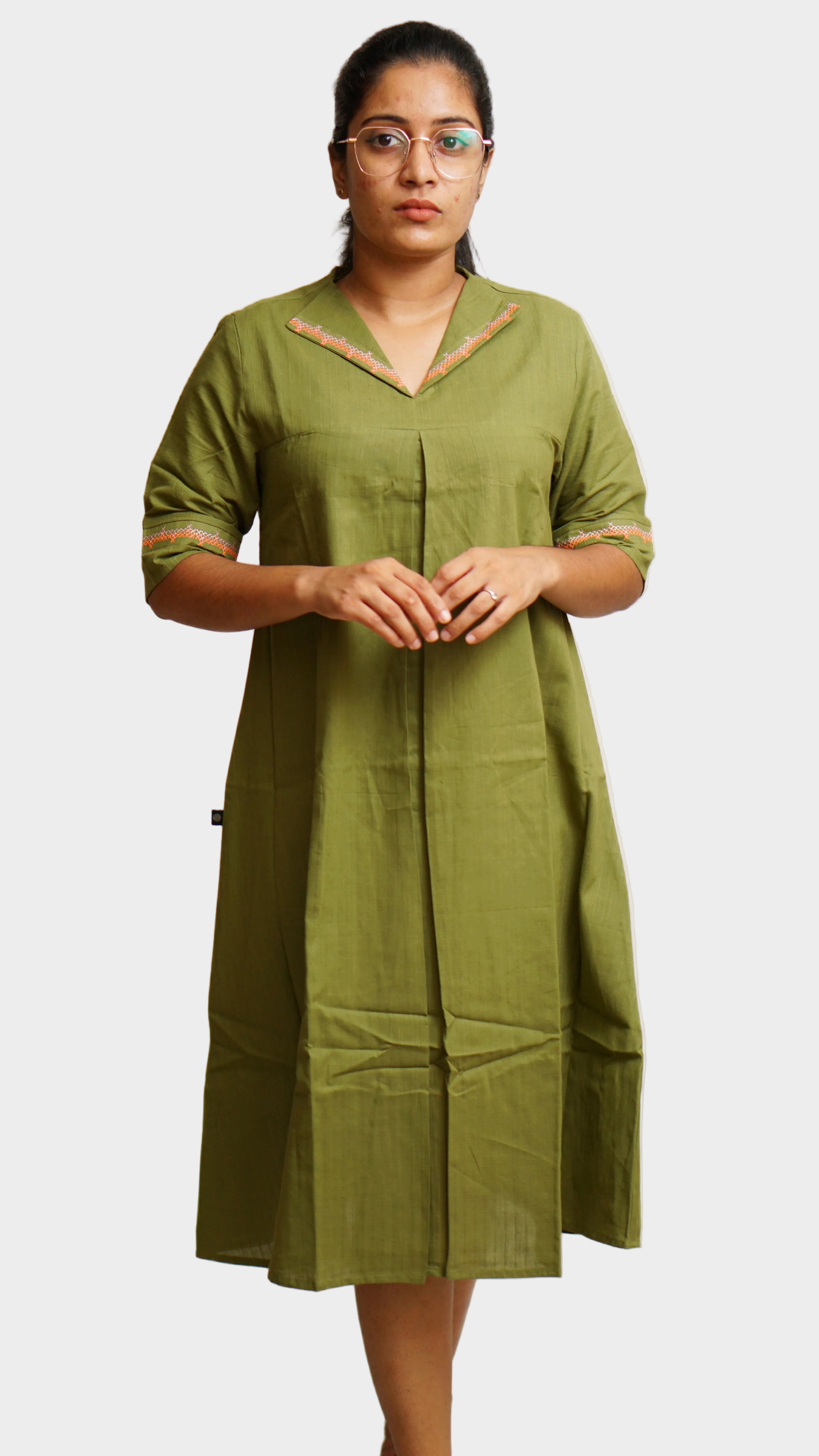 Pleatline Dress
