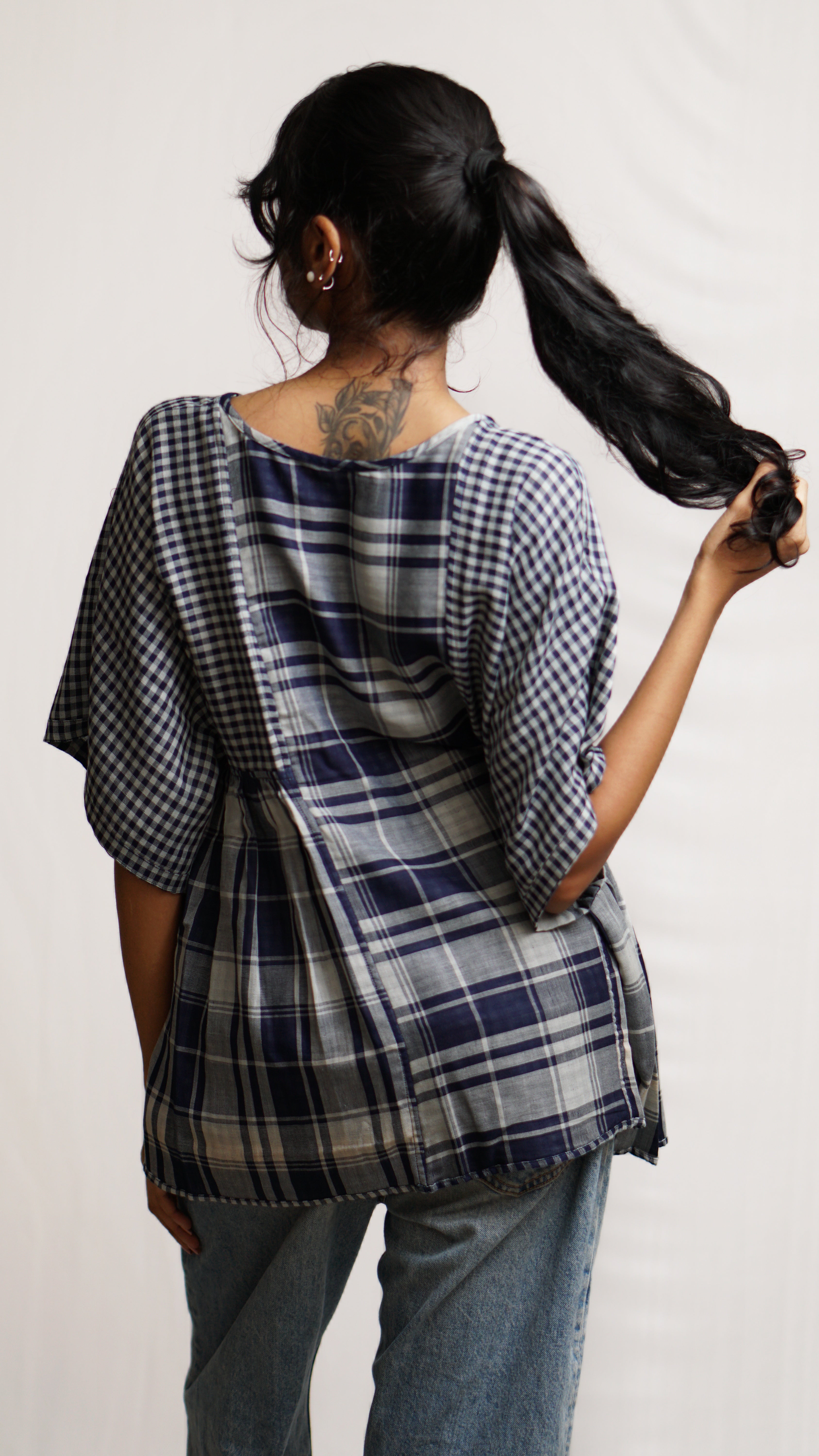 Reversible Kaftan Top