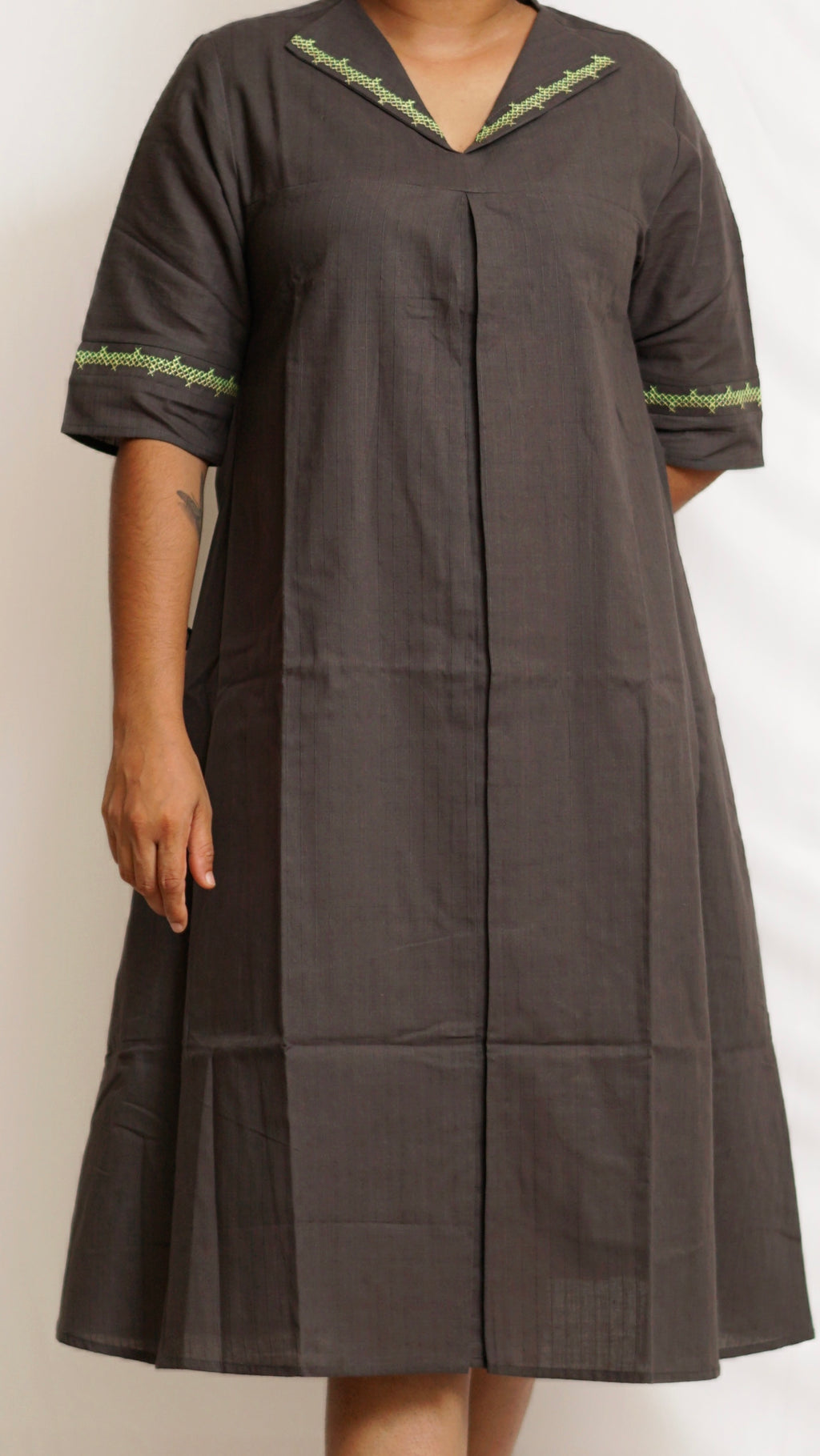 Pleatline Dress