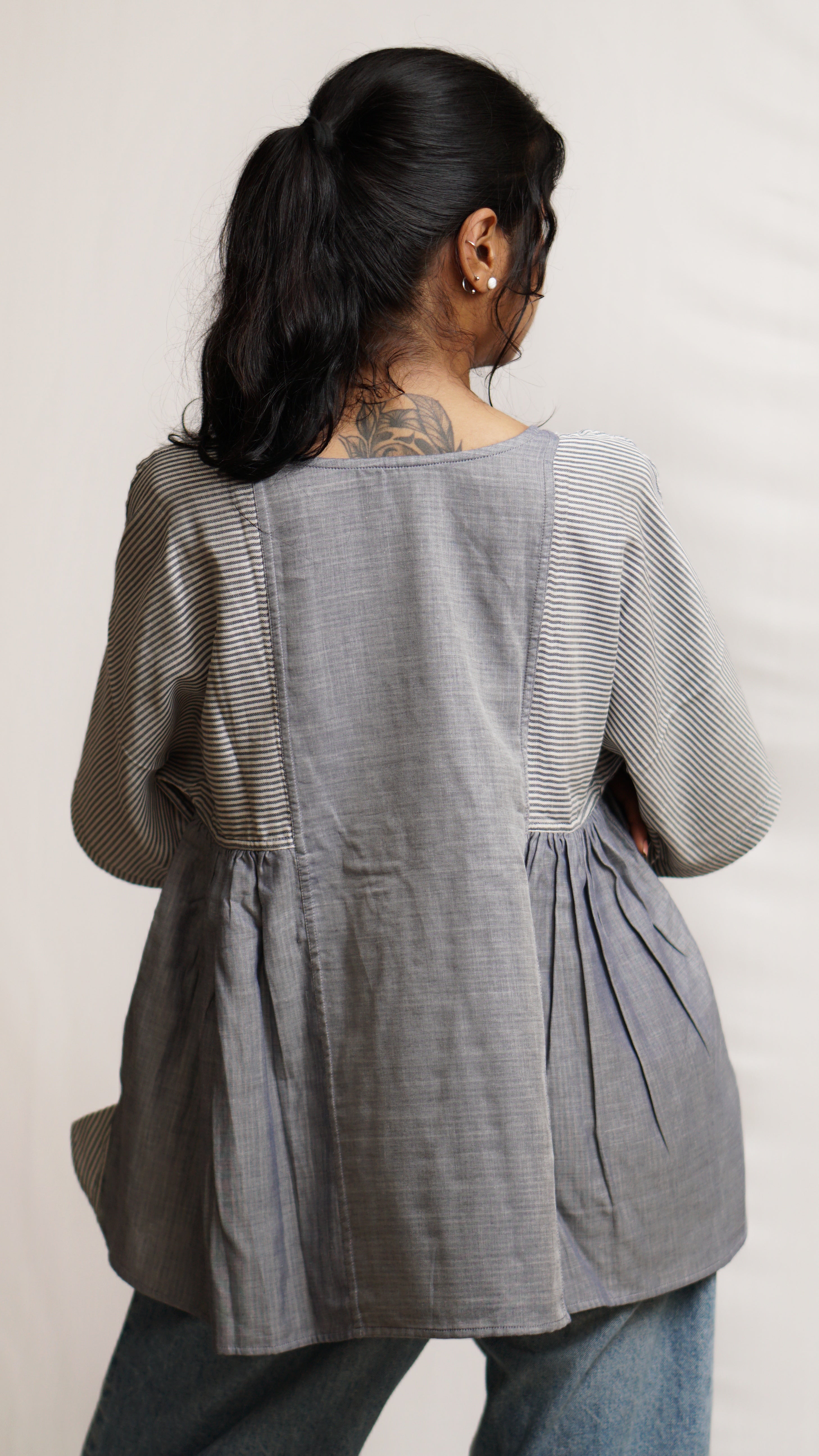 Reversible Kaftan Top