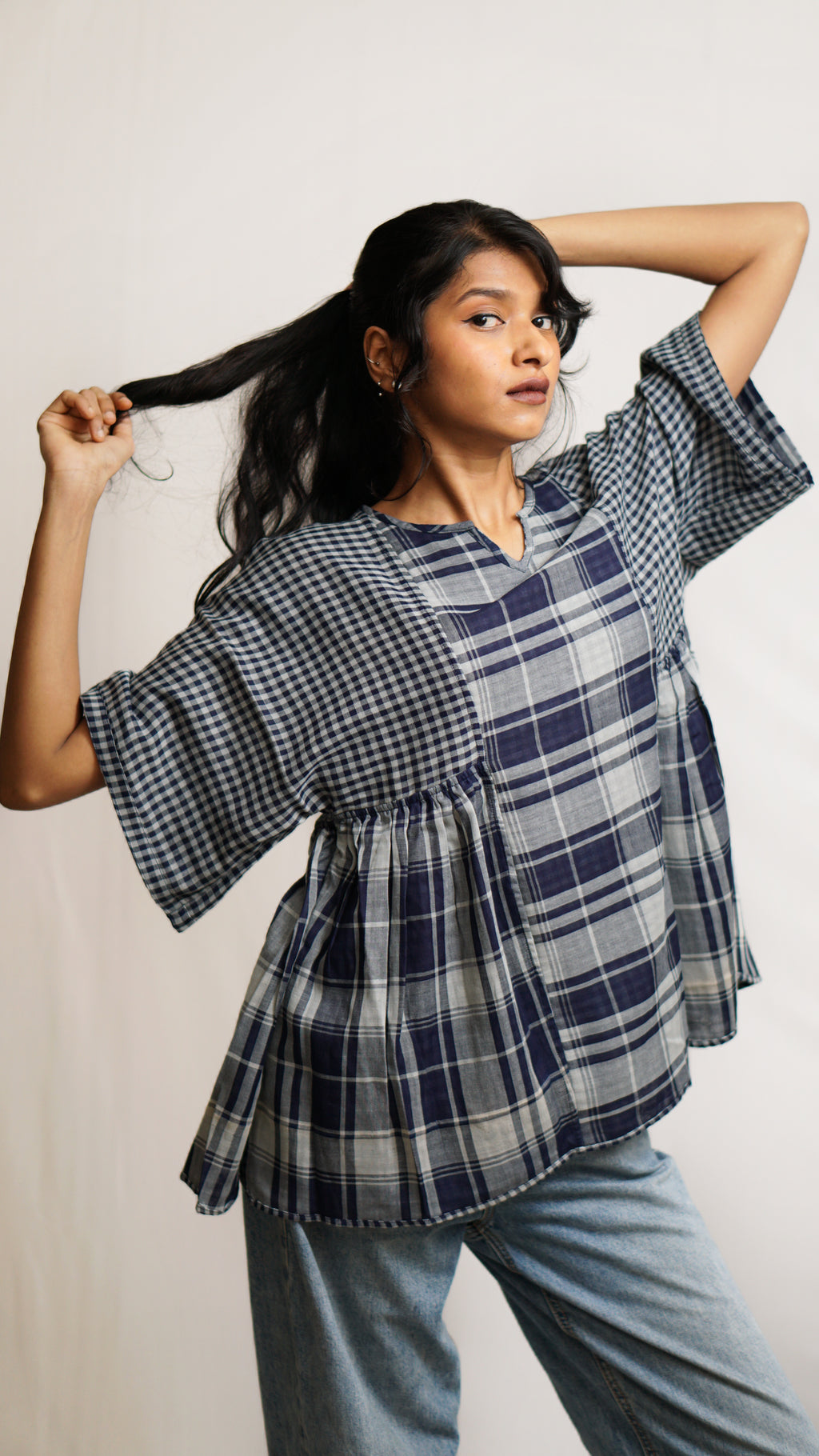 Reversible Kaftan Top