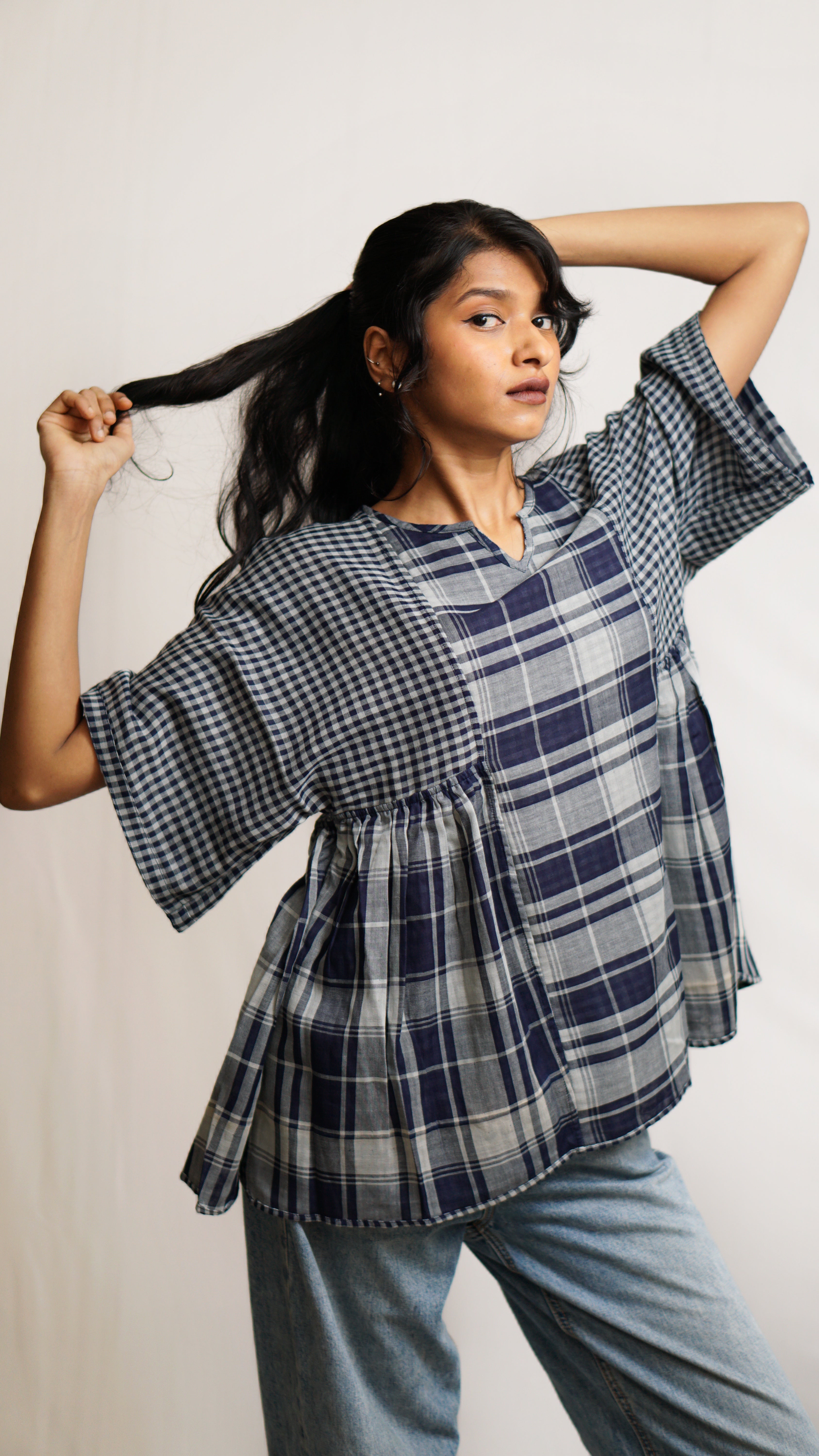 Reversible Kaftan Top