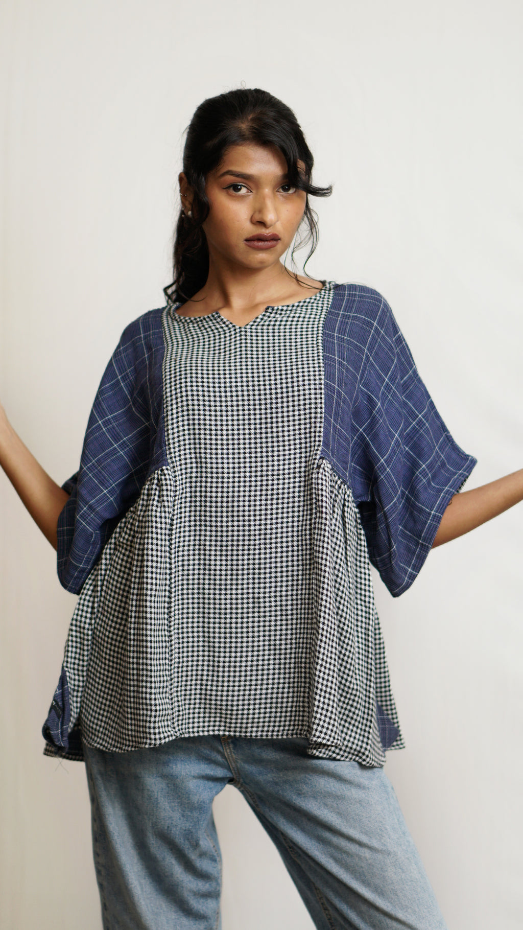 Reversible Kaftan Top