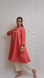 Handloom Panel Dress