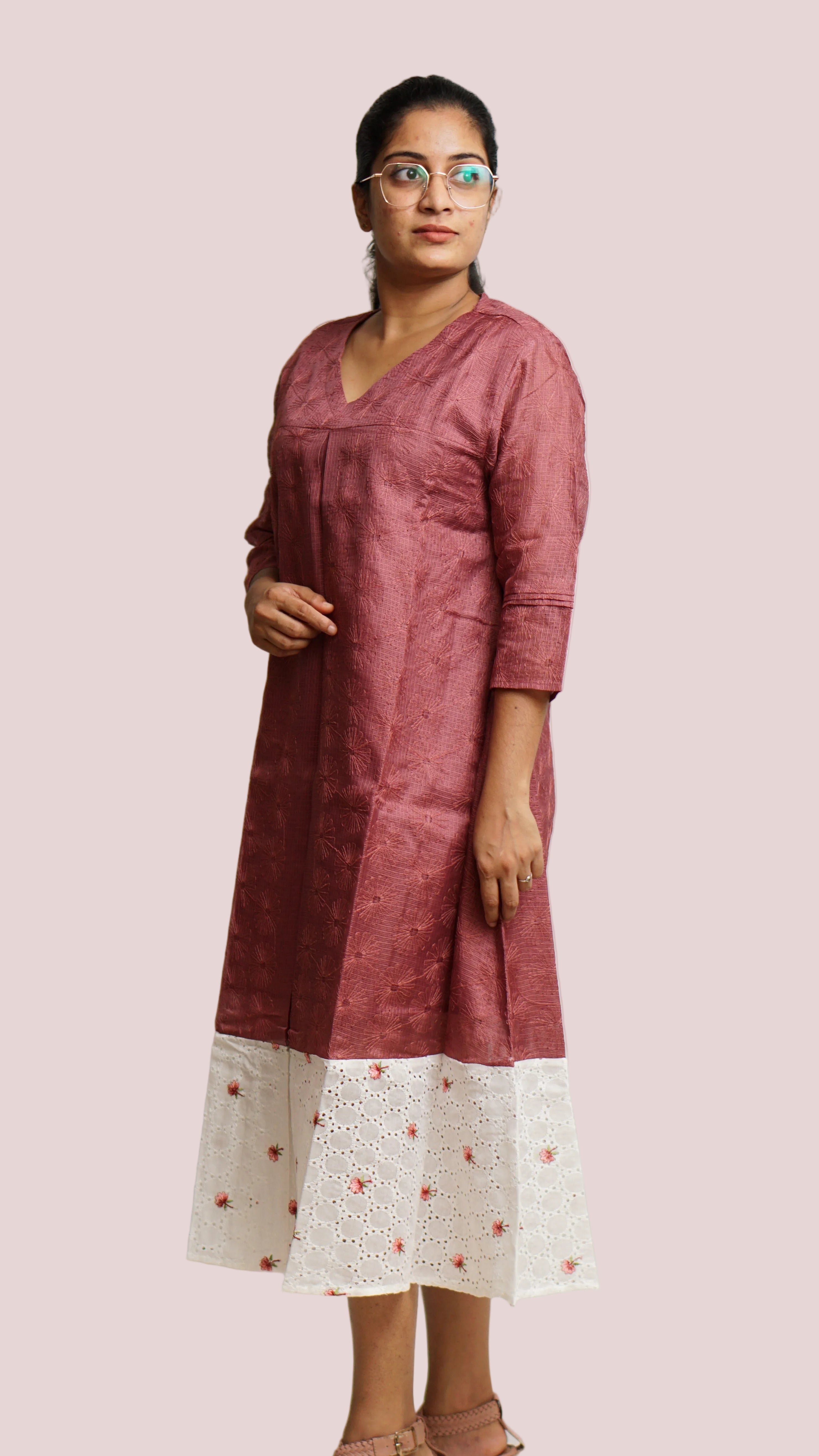 Kota Doria Dress