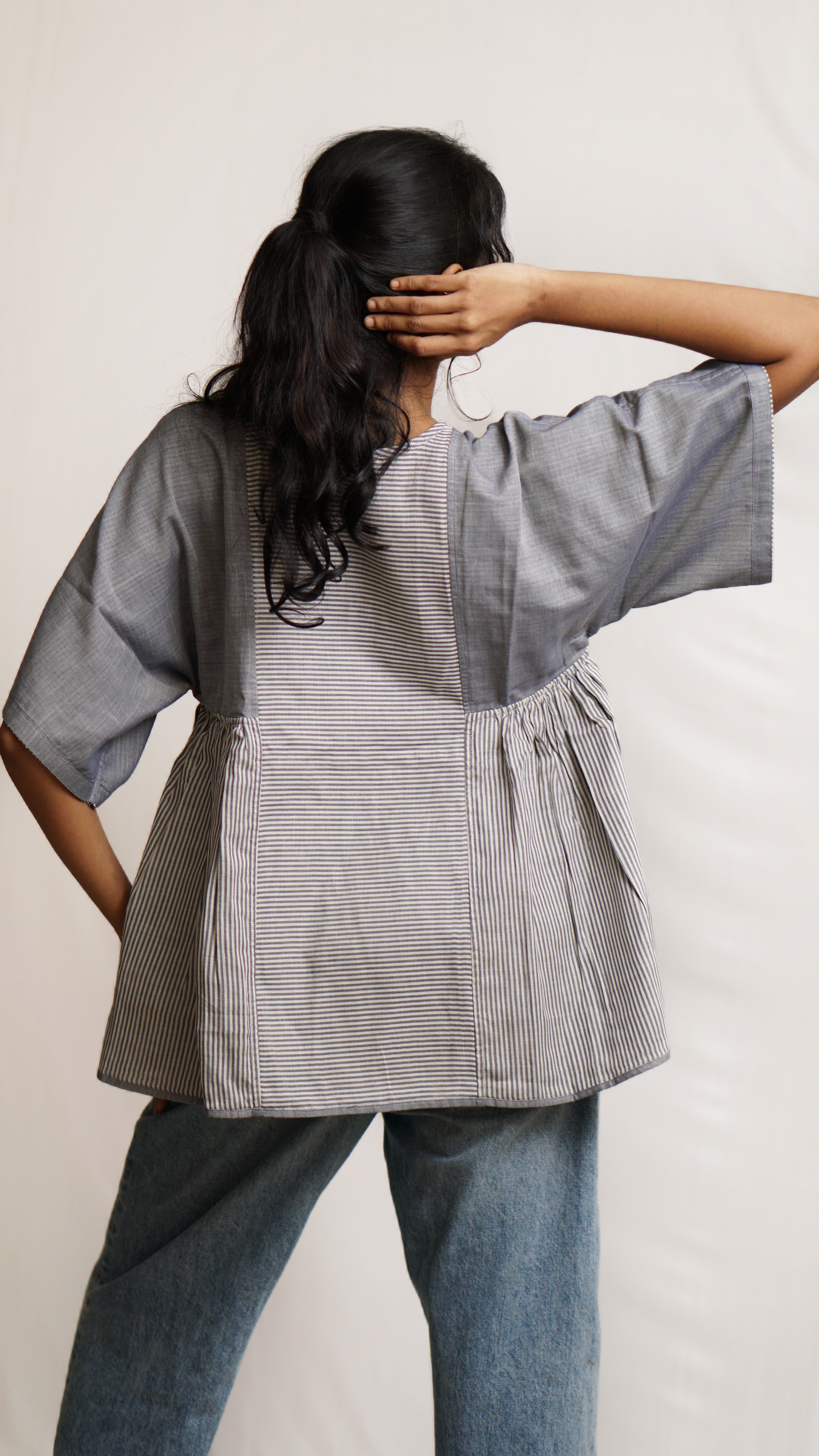 Reversible Kaftan Top