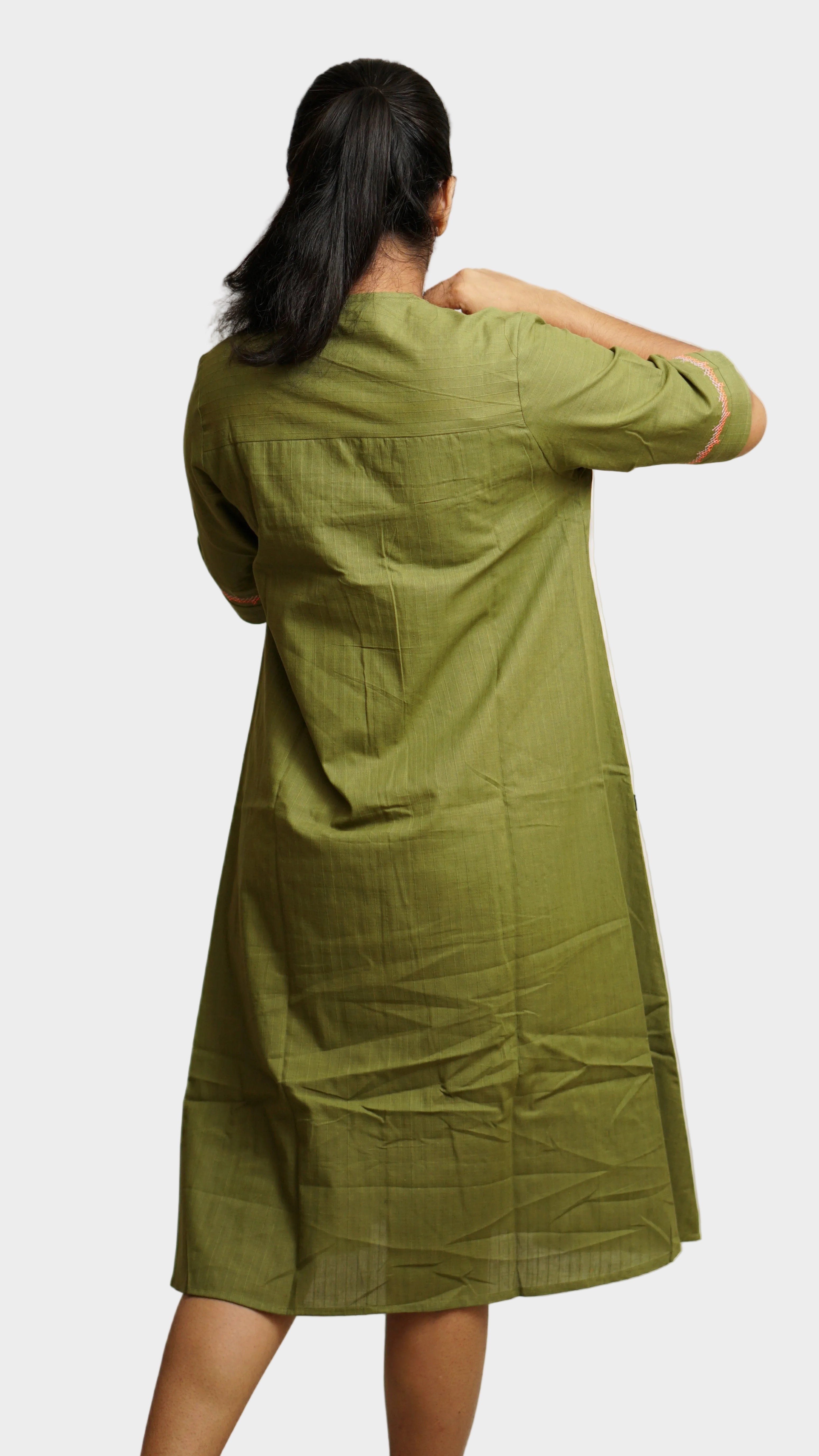 Pleatline Dress