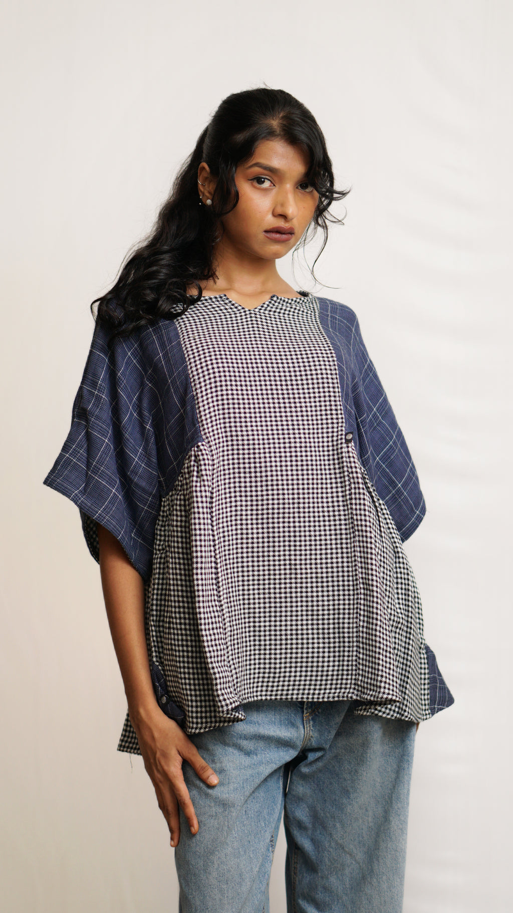 Reversible Kaftan Top