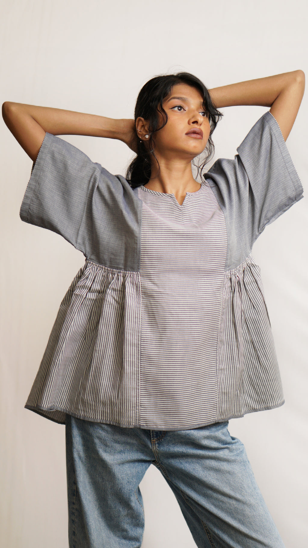 Reversible Kaftan Top
