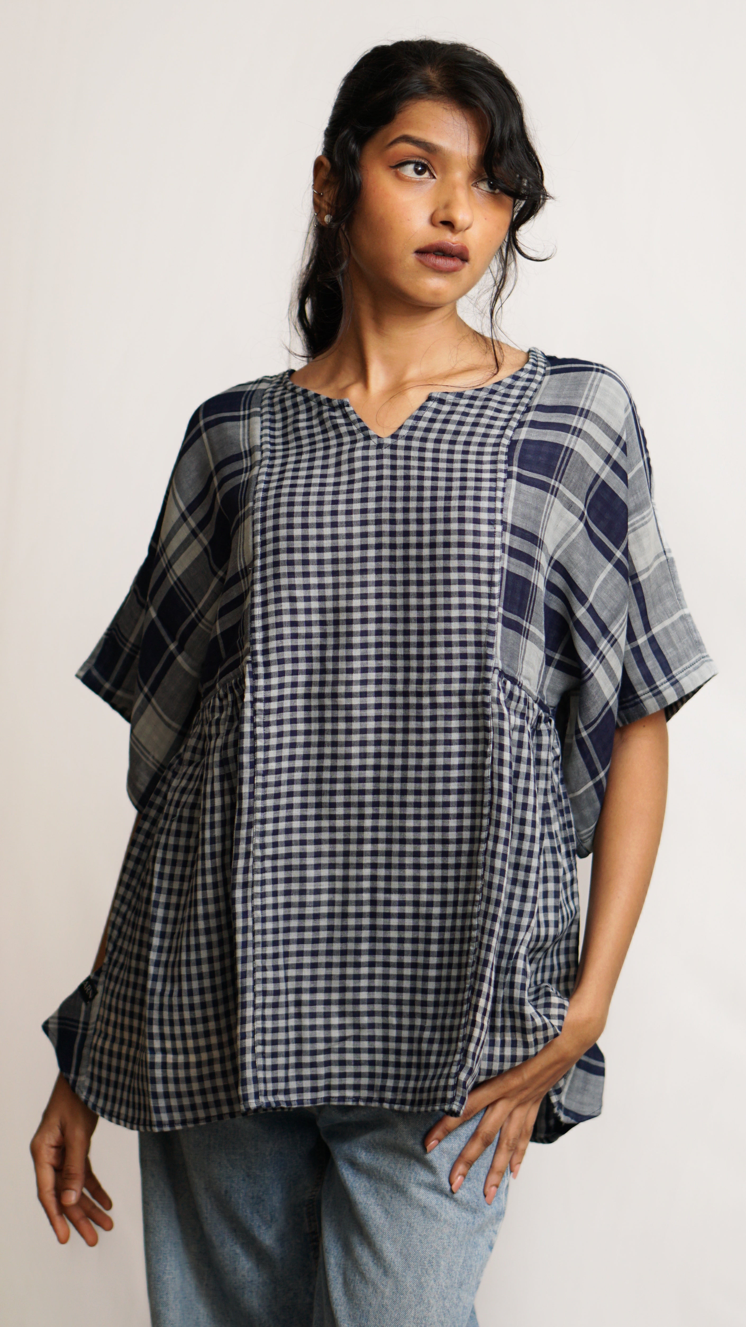 Reversible Kaftan Top