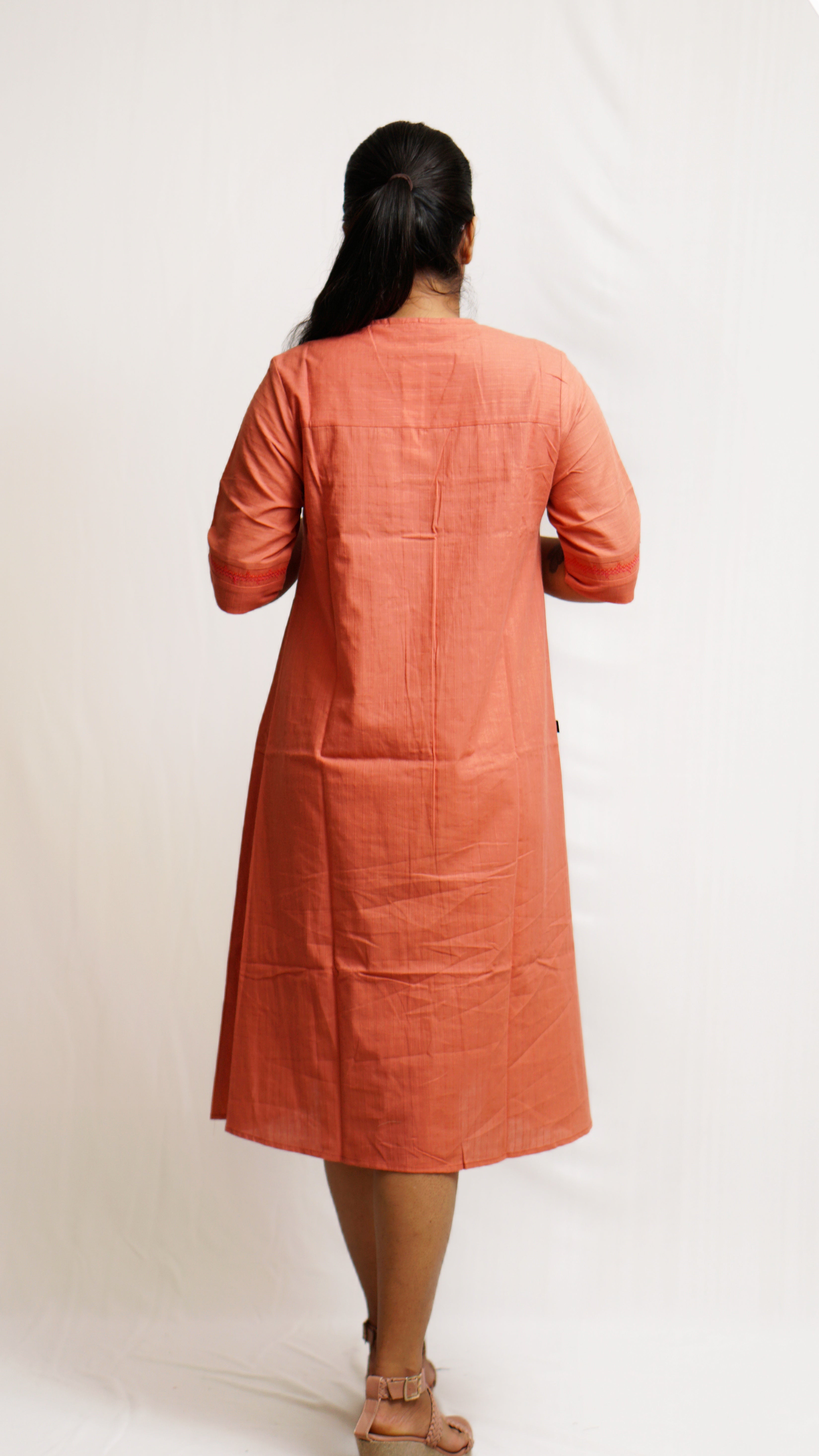 Pleatline Dress