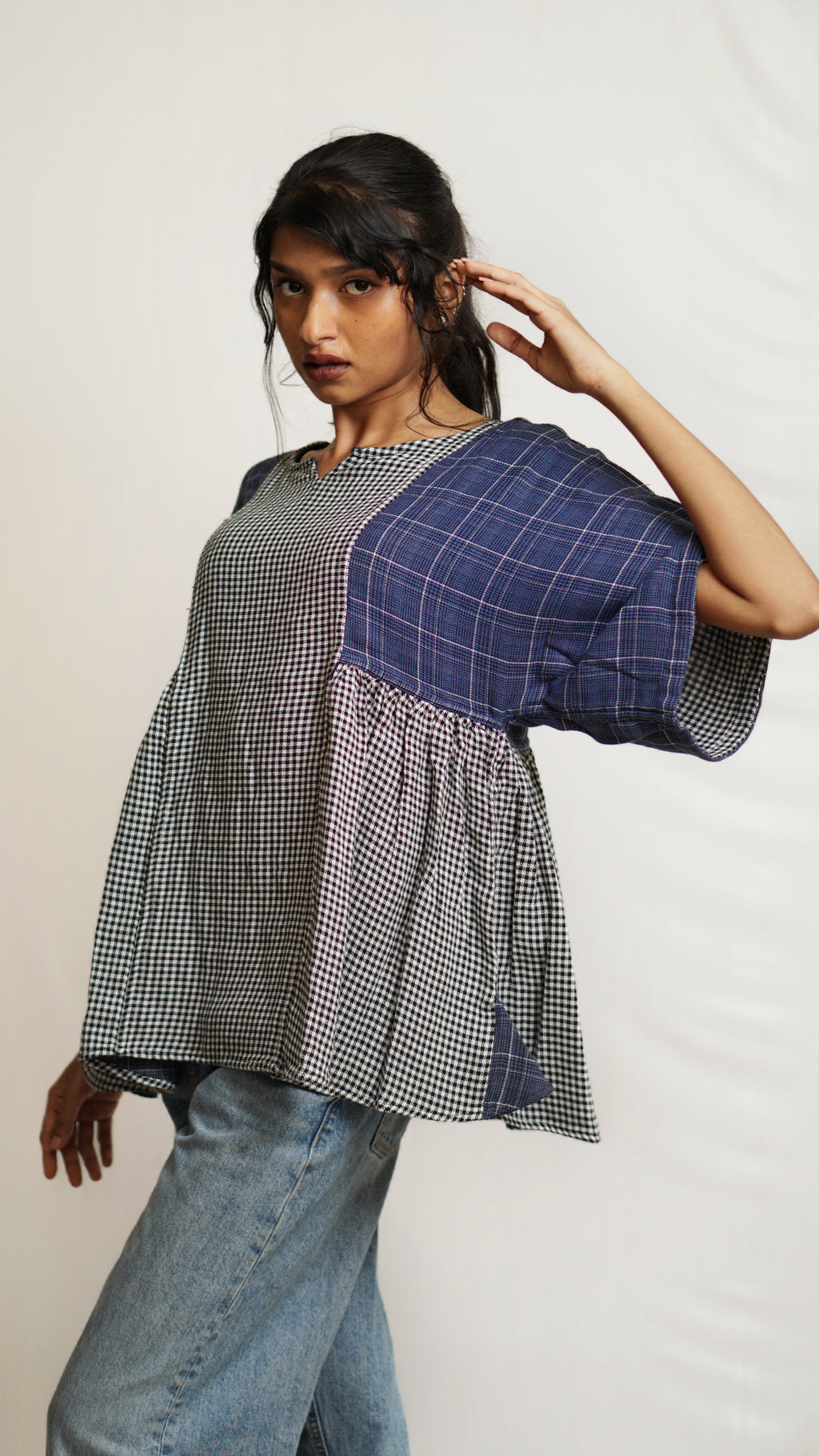 Reversible Kaftan Top