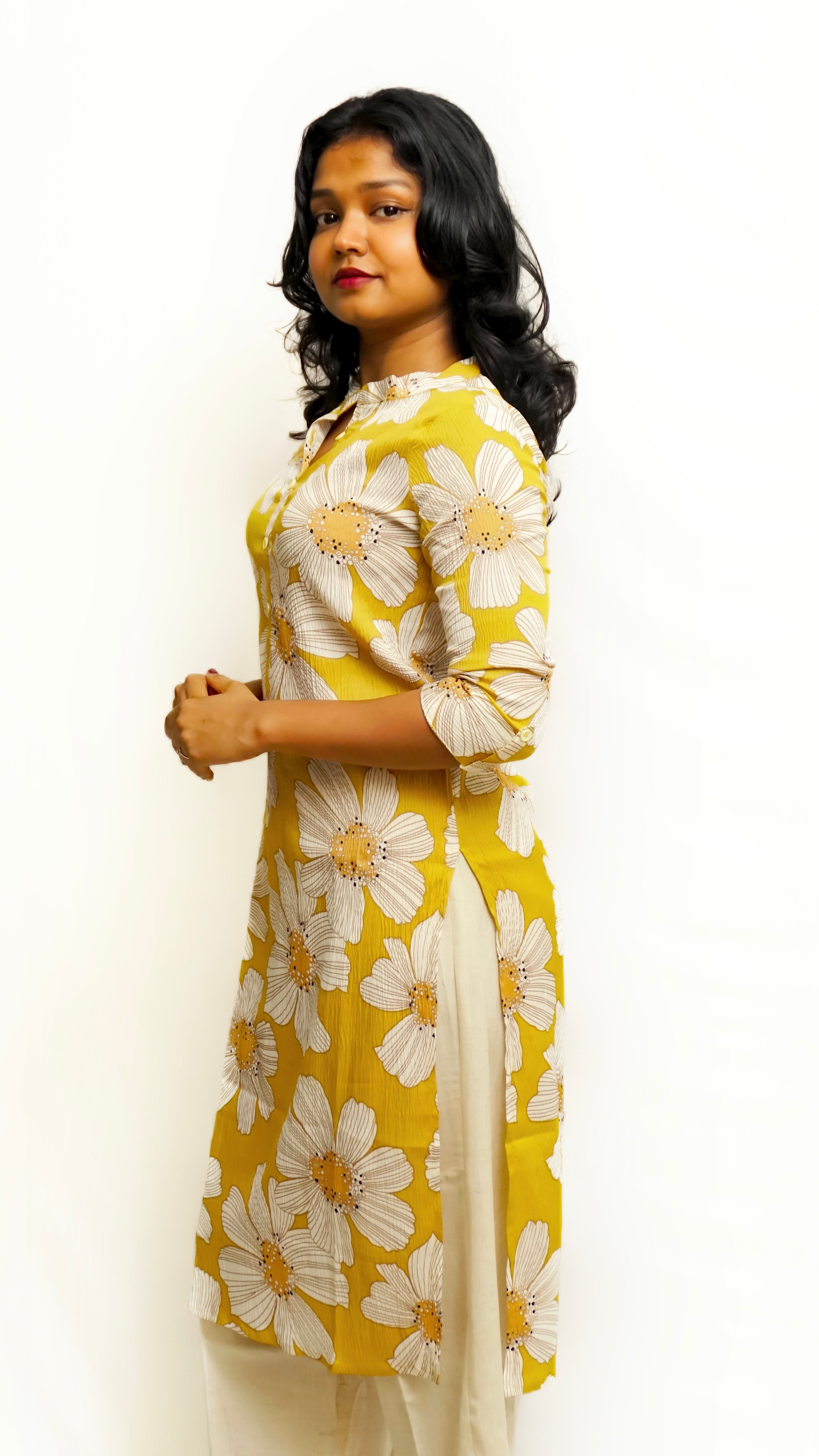 Ocean Line Kurta