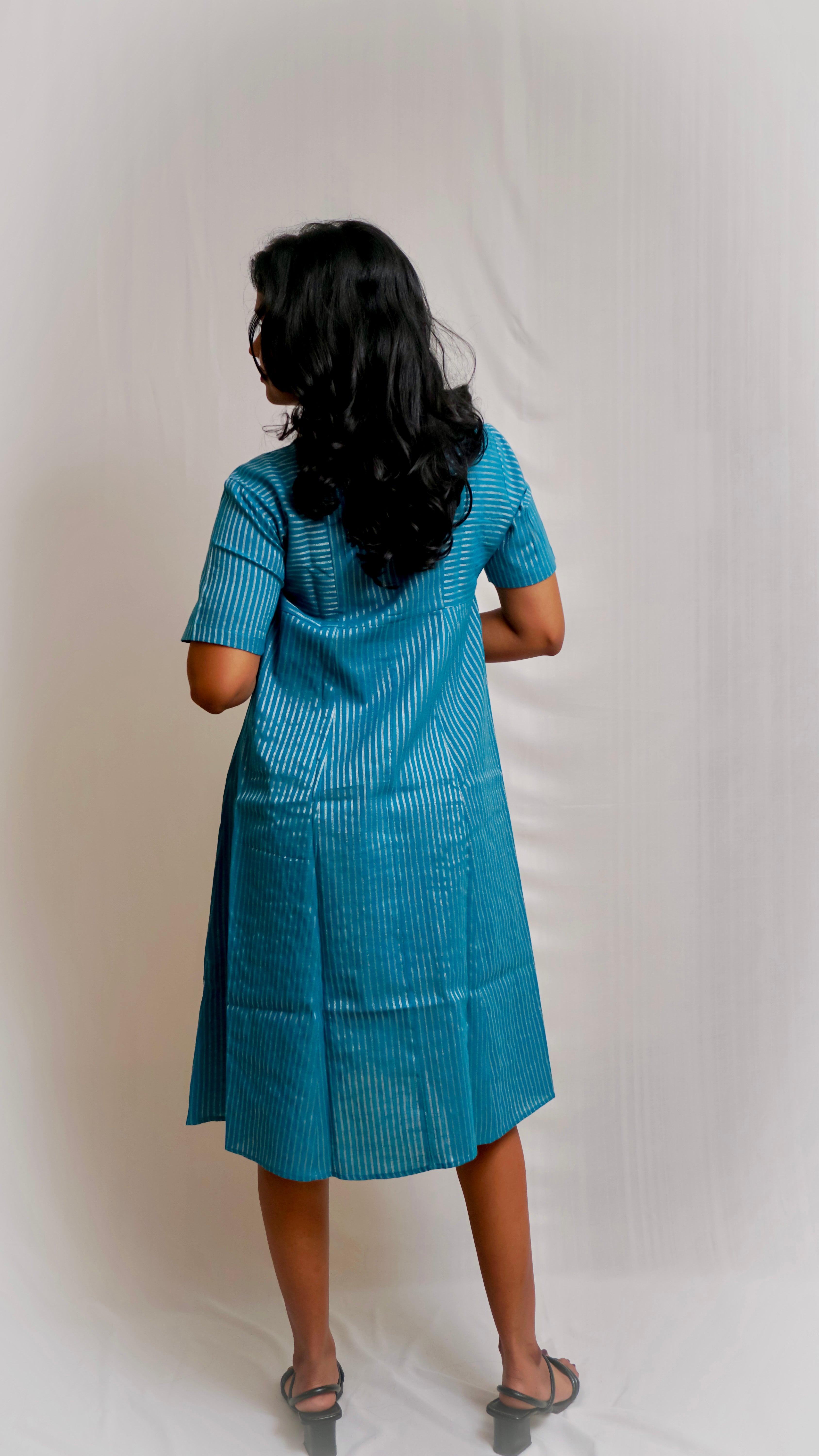Cotton Stripes Dress