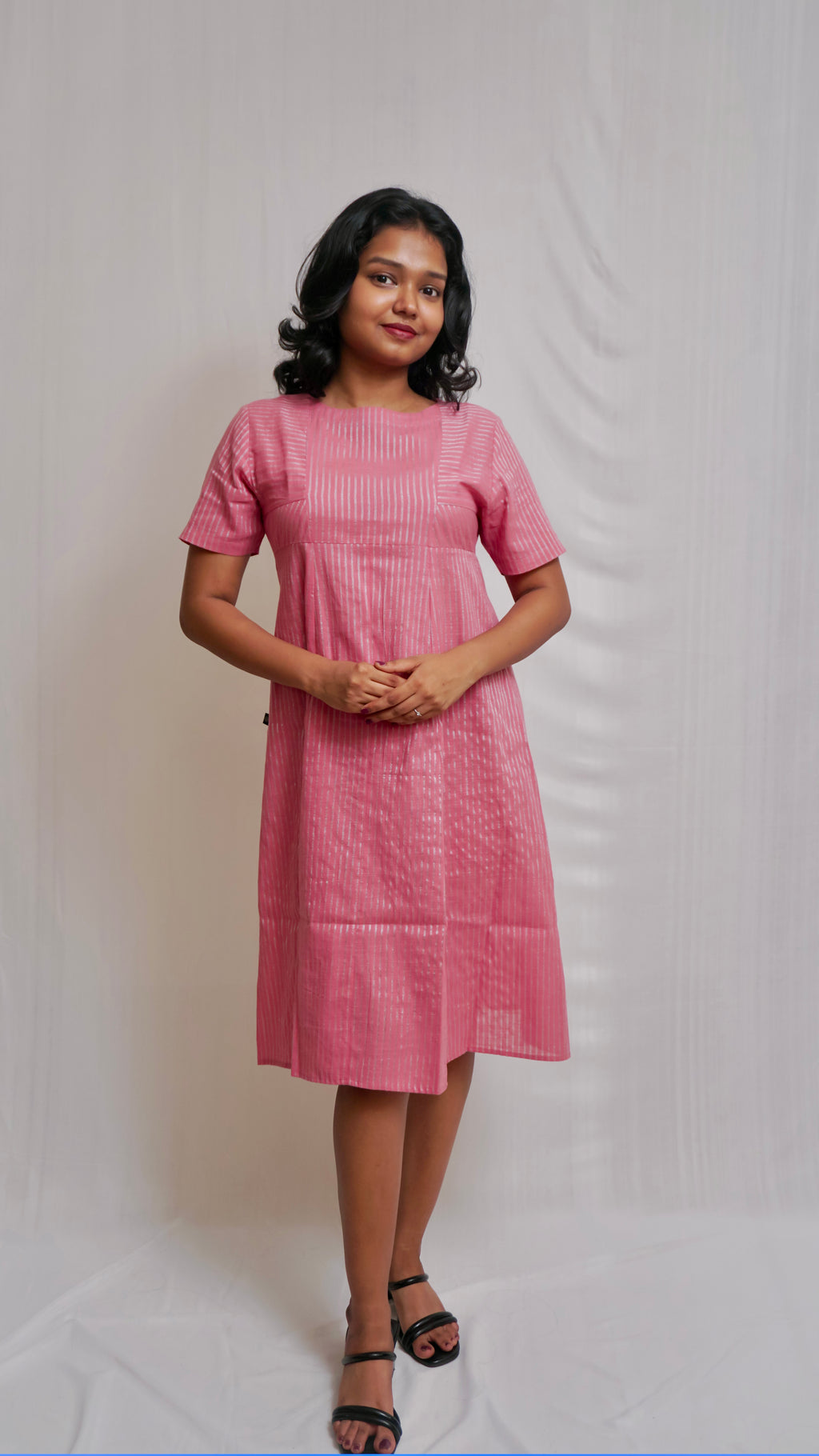 Cotton Stripes Dress